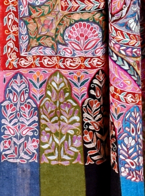 kalamkari shawls craft from kashmir