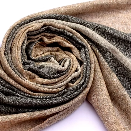 shawl made of blended fibres kashmir