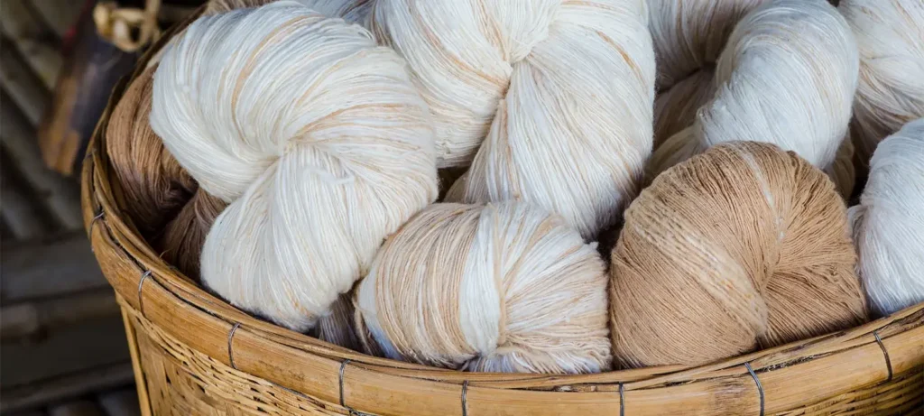 cotton hanks for shawl and scarf making kashmir