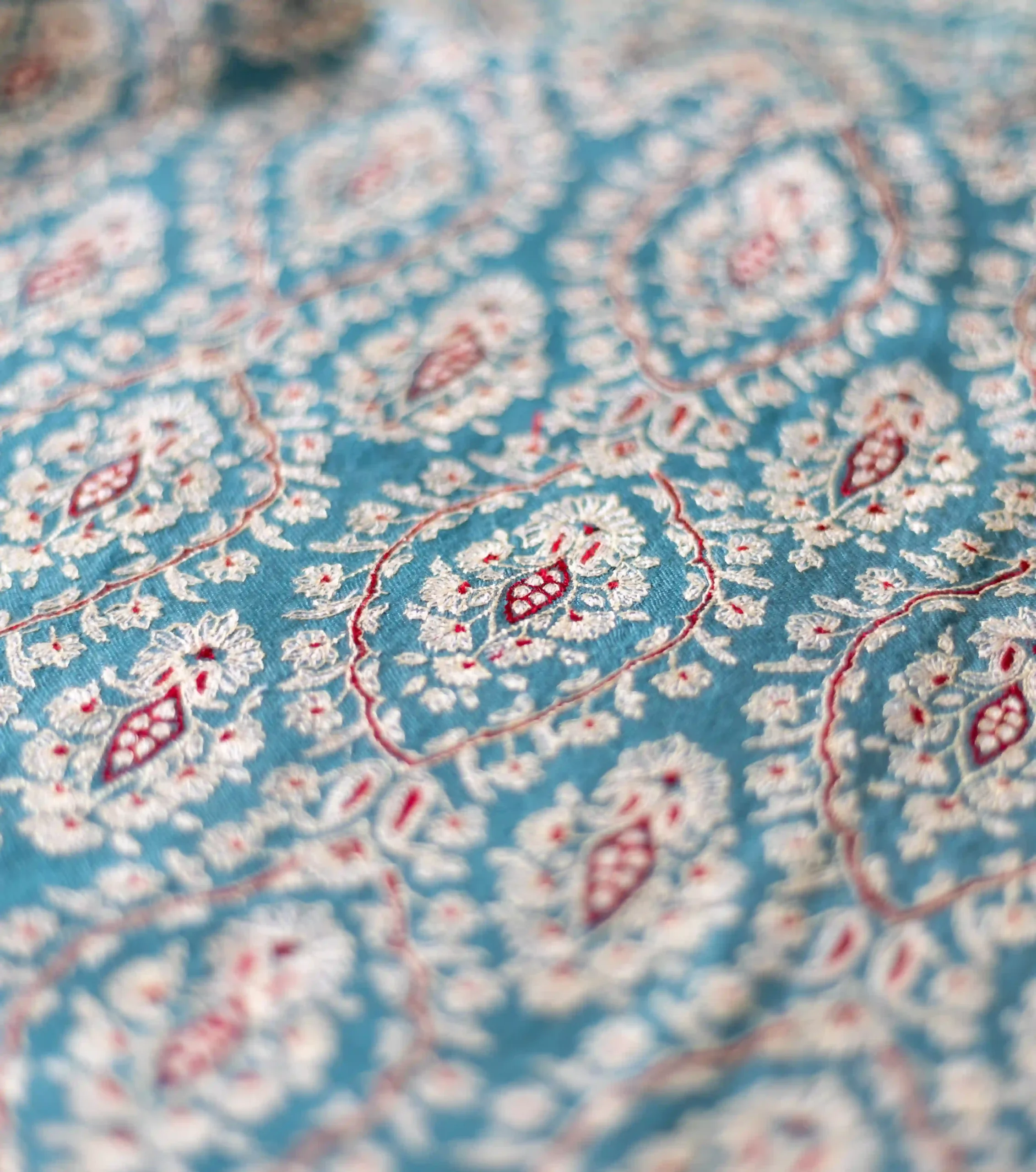 pashmina jamavar shawl scarf design kashmir