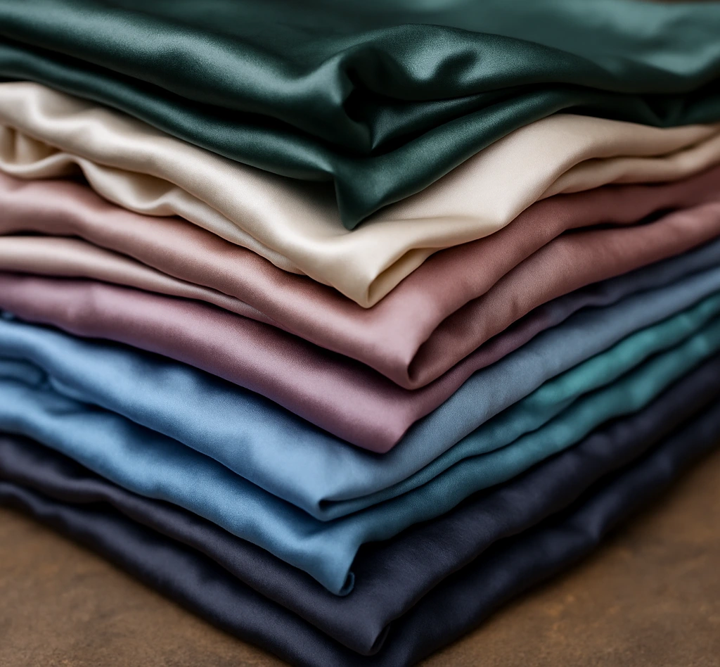 shawls and scarves made of silk