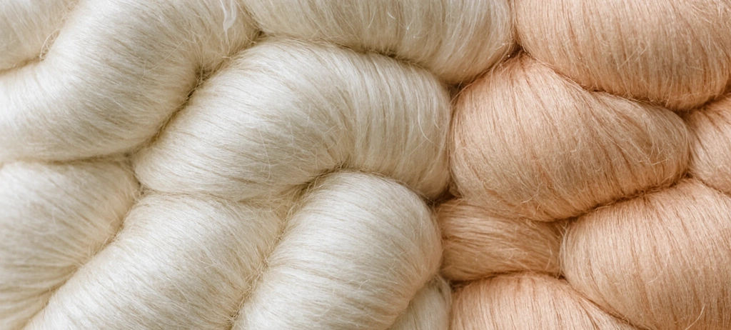 silk yarn for making shawl